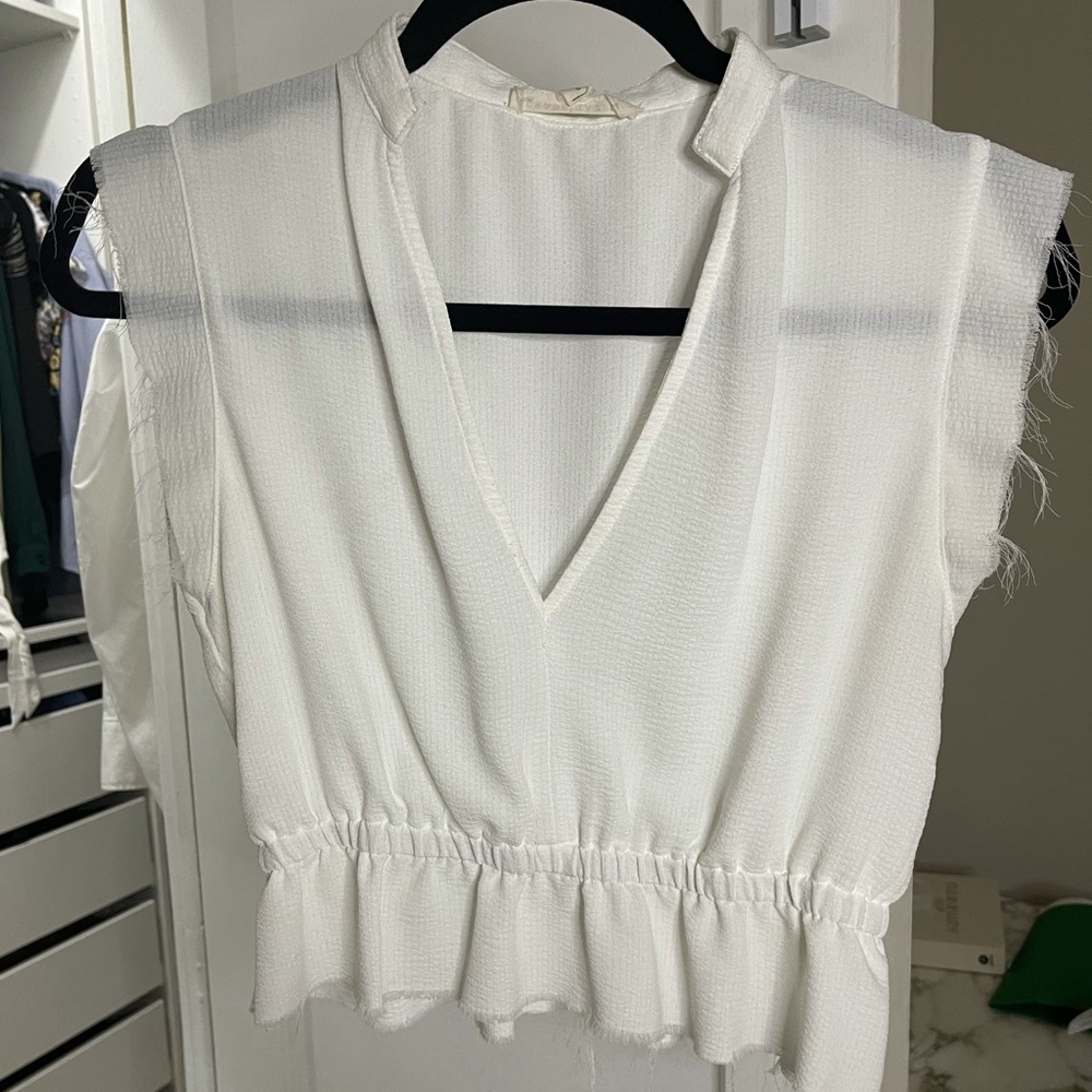 White beautiful top